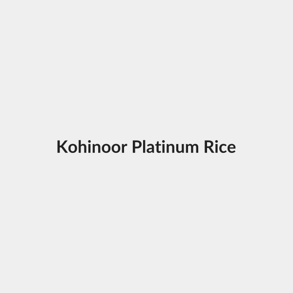 Kohinoor Platinum Basmati Rice 10kg